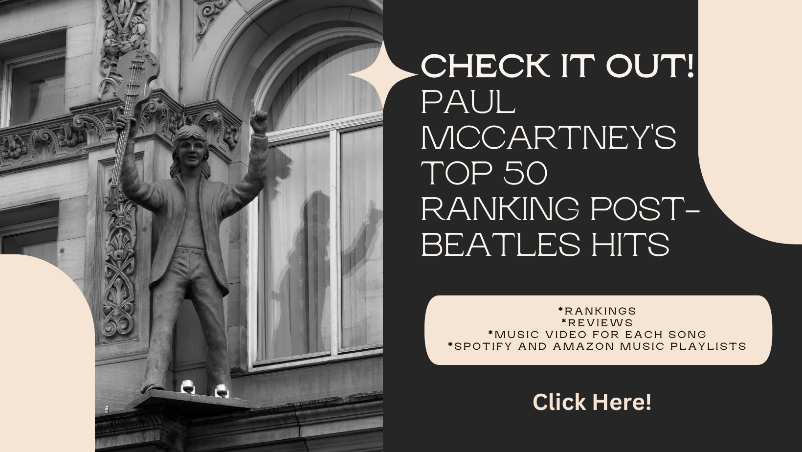 Paul McCartney: Top 50 Post Beatles Songs