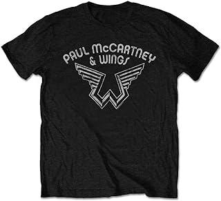 Men's Wings Logo Slim Fit T-Shirt Black