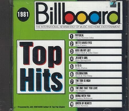 Billboard Top Hits: 1981 audio CD