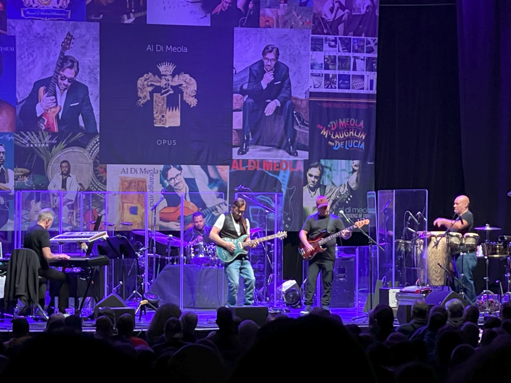 Al Di Meola and his band at Keswick Theatre May 10, 2024