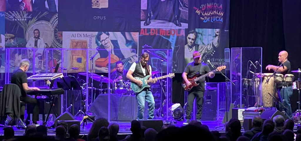 Al Di Meola and his band at Keswick Theatre May 10, 2024